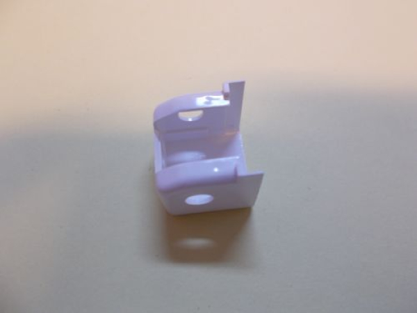 Abdeckkappe Aubi EK001 für Ecklager, Farbe weiß